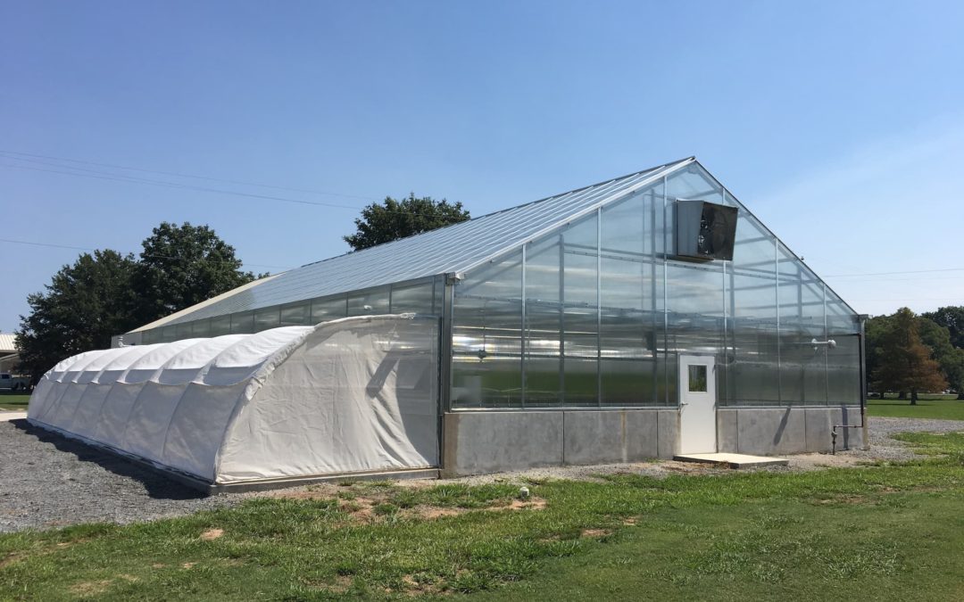 Research Greenhouse/Head House and Growth Chamber University of Arkansas